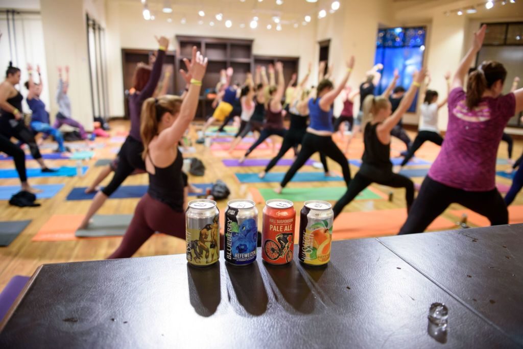 Yoga and beer (The Gateway)